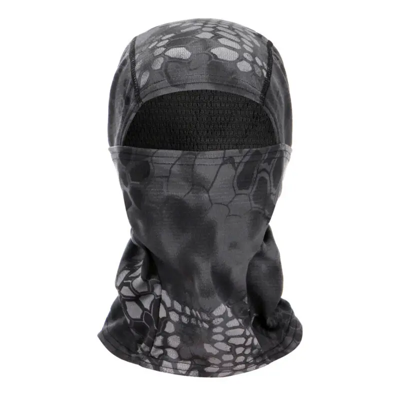 Camouflage Motorcycle Face Mask Balaclava Shield Ski Cycling Neck Protecting Windproof Outdoor Full Masks Soft | Красота и здоровье