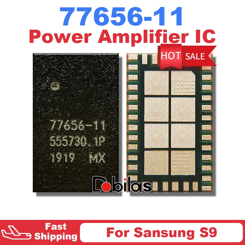

2Pcs 77656-11 SKY77656-11 For Samsung S9 Power Amplifier IC PA IC 77656 Signal Module Chip Integrated Circuits Chipset