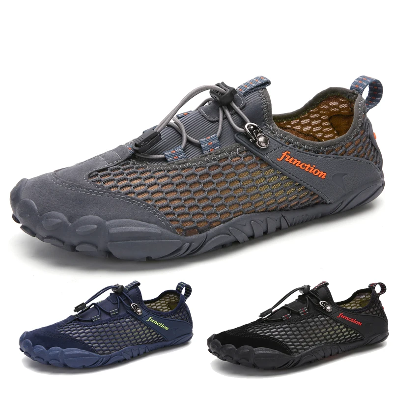 

Large Size 36-47 Men Women Hiking Shoes Sneakers Outdoor Climbing Trekking Sport Footwear Aqua Shoes Unisex Wading Water Sneaker