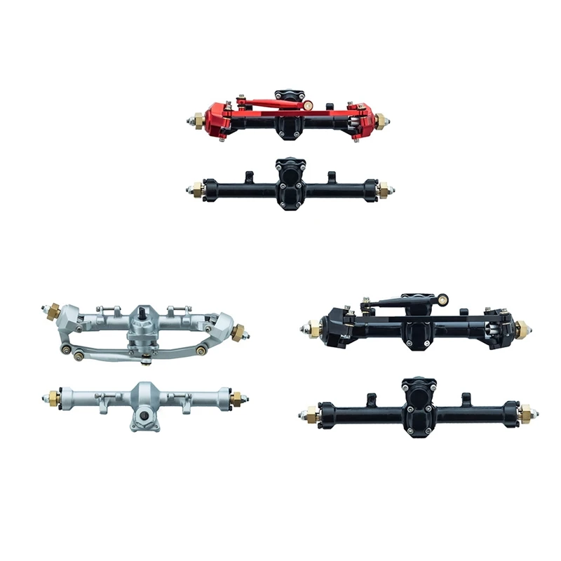 

Front & Rear Axle for Axial SCX24 90081 AXI00001 1/24 RC Crawler Car Parts