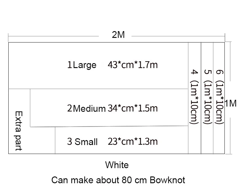 

Набор для создания банта из пенобумаги