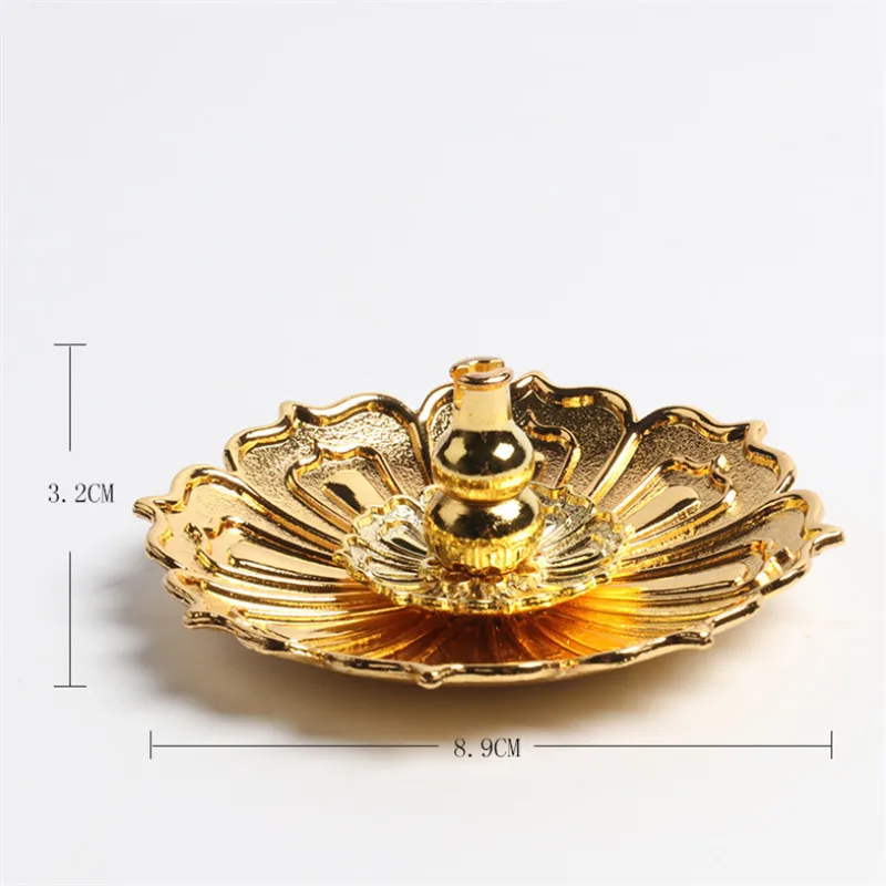 1 комплект сплав благовония Горелка Lotus Base Plug креативный Zen маленький держатель
