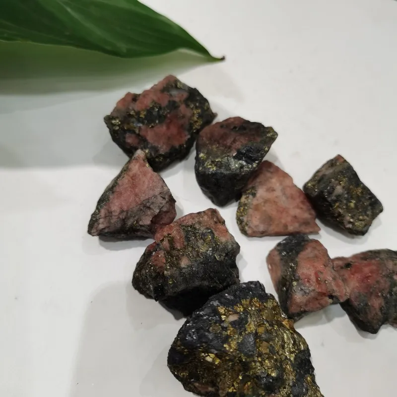 2 кг натуральный драгоценный камень сырье Rhodochrosite Пирит парагенез минеральный