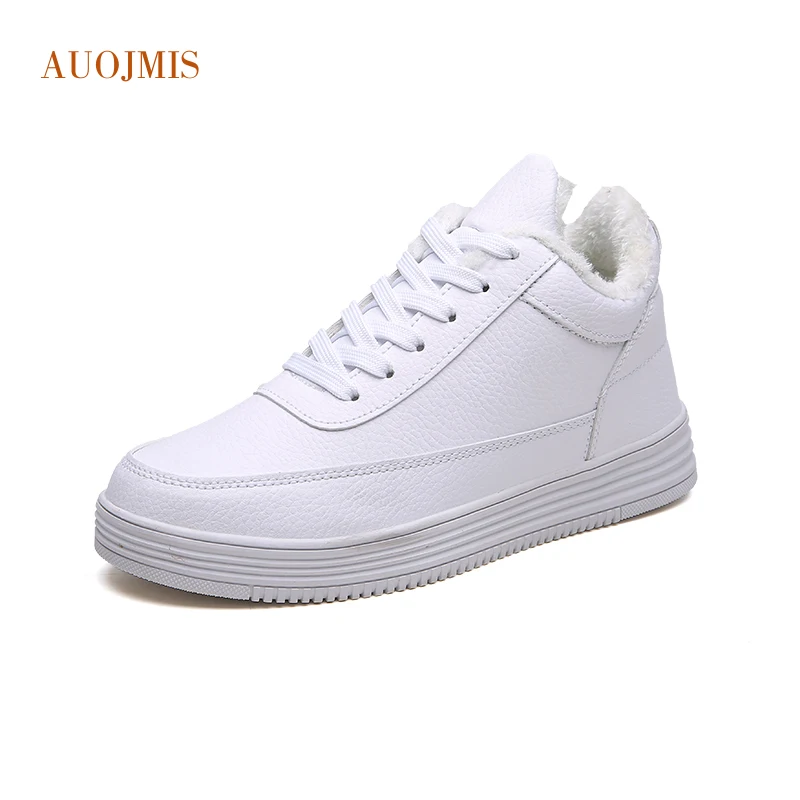 AUOJMIS/2019 г. Новая осенне-зимняя обувь для студентов высокая верхняя поверхность