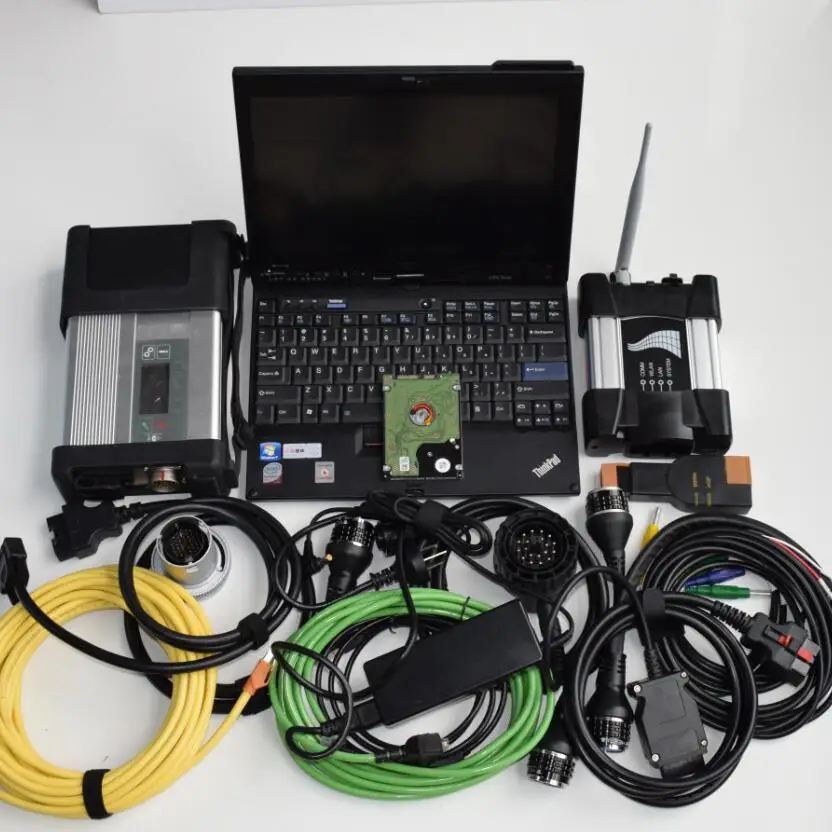 Диагностический инструмент 2 в 1 Mb Star c5 для Bmw Icom Next Wifi ноутбук x201t (i7 4g) с