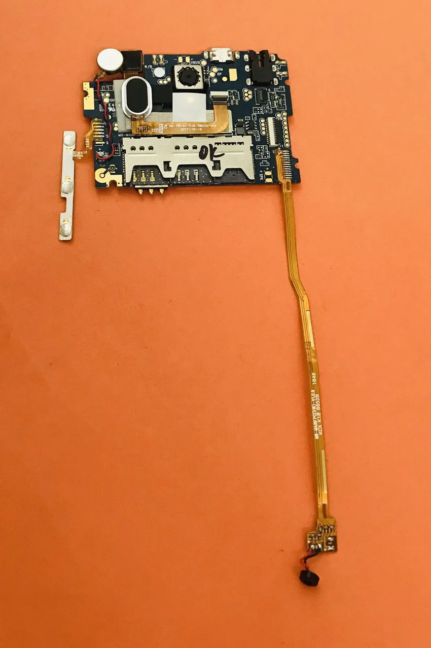 Б/у оригинальная материнская плата 2G RAM + 16G ROM для HOMTOM S16 MTK6580 четырехъядерный