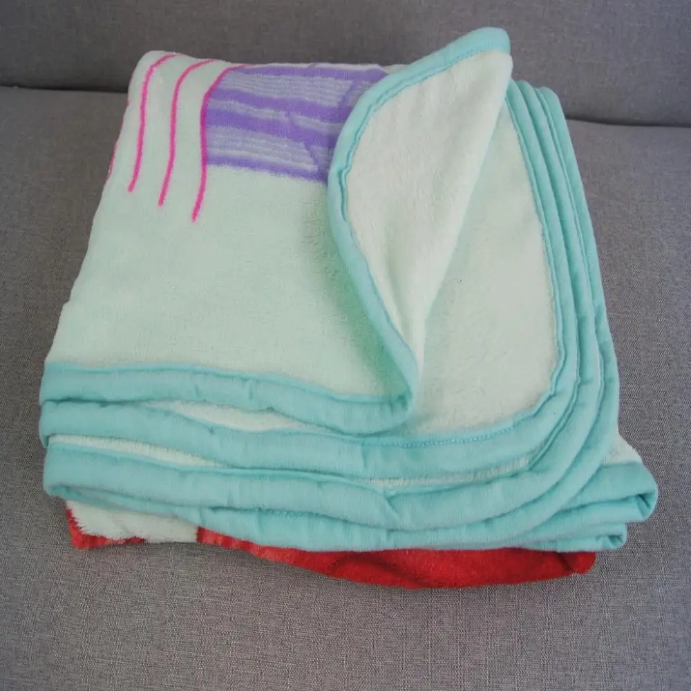 Disney Mint Green Ариэль Русалочка Минни Маус фланелевое одеяло для девочек 117x152 см на