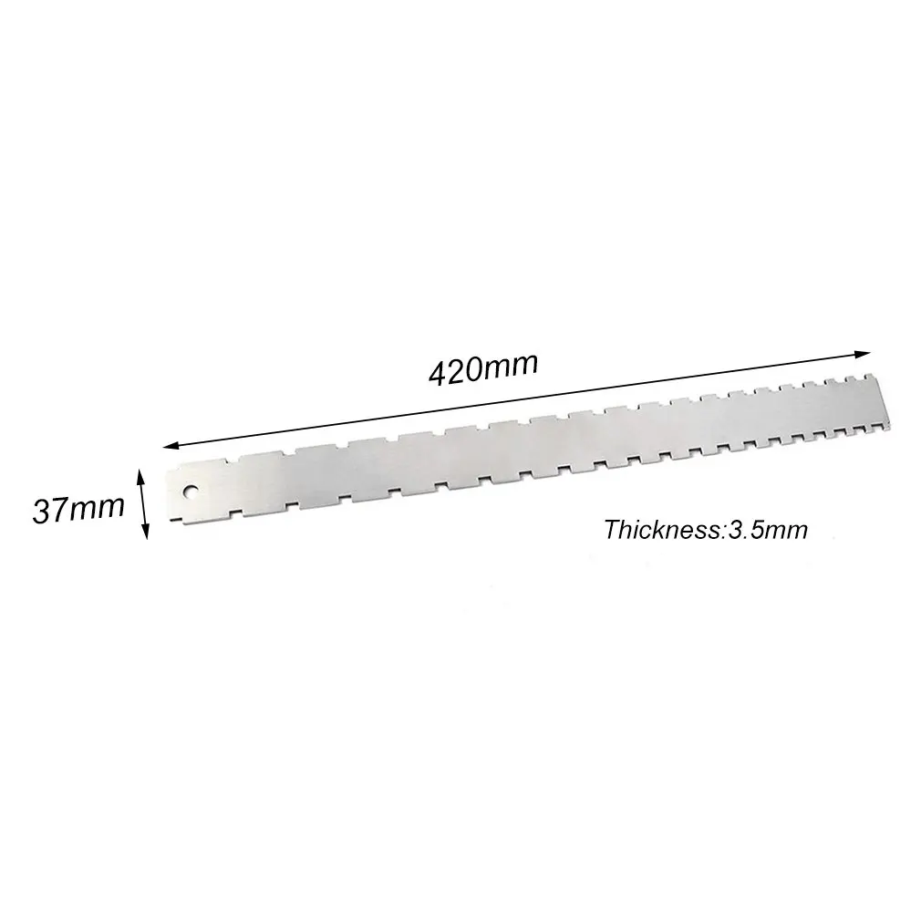 

Stainless Steel Guitar Straight Edge Measure Tool For Electric Guitars Neck Notched Fretboard and Frets dropshipping