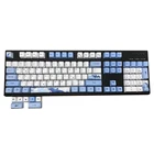 Колпачки для клавиш с сублимационным принтом синего Кита, OEM PBT, переключатель Cherry Mx, Механическая игровая клавиатура Filco Akko IKBC, замена колпачков для клавиш