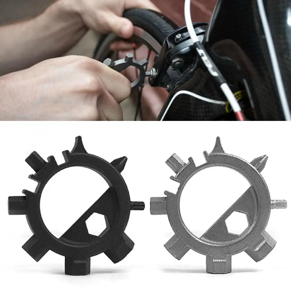 

Portable Stainless Steel Octopus Screwdriver Key Ring Keychain Bike Repair Tool