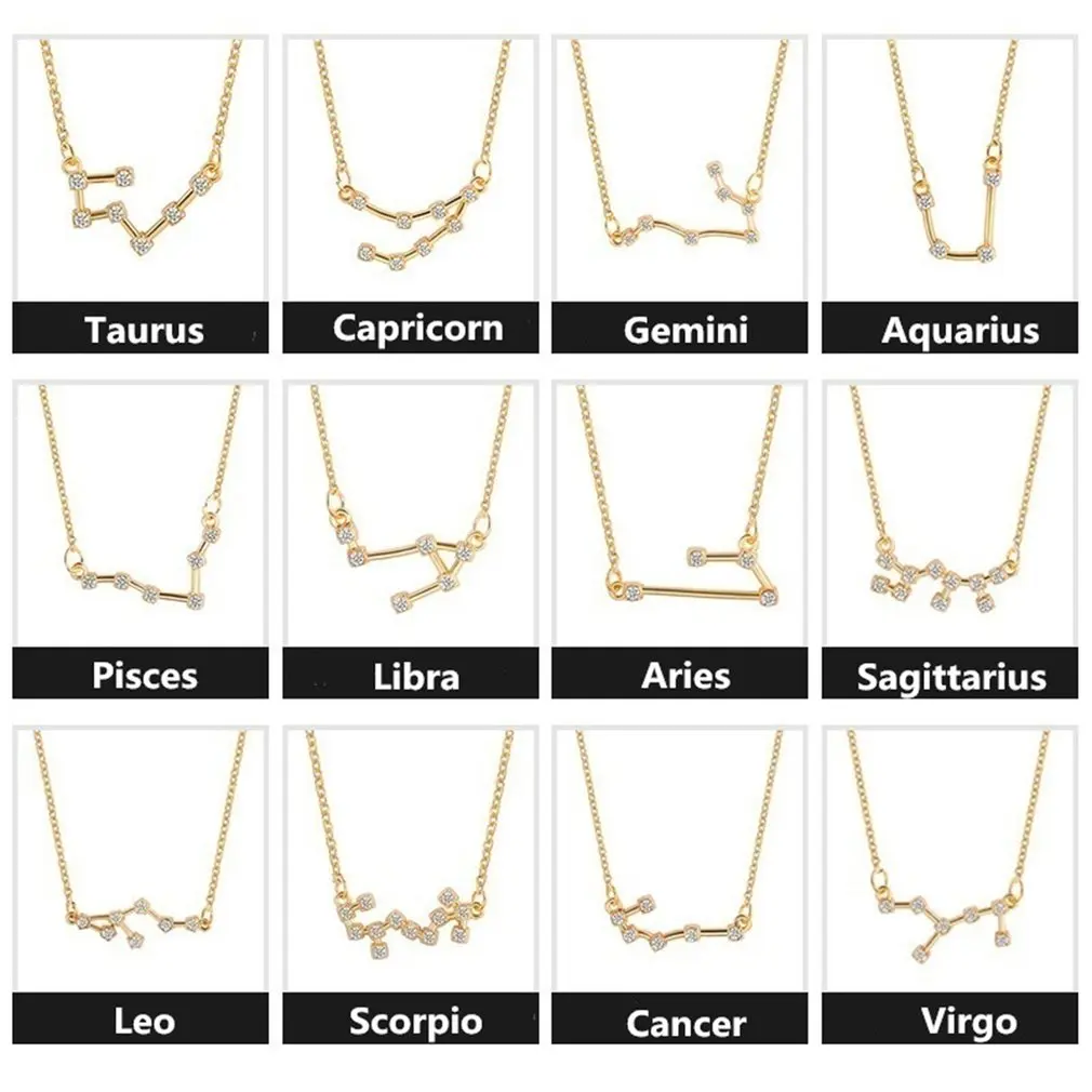 12 Созвездие Ювелирные изделия ножной браслет полые золотые дамские ножные