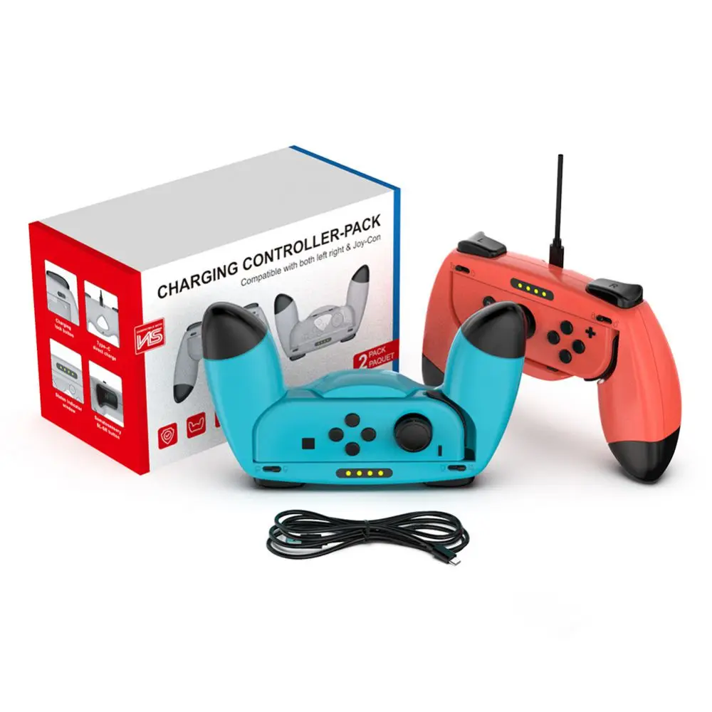 

For Switch Oled Handle Grip for Joycon Charge Stand Confortable Controller Holder Game Accessories