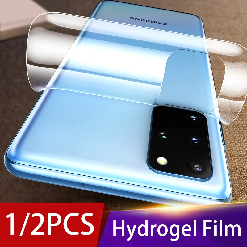 2 шт. мягкая Гидрогелевая пленка для задней панели Samsung Galaxy Note 20 Note20 S20 Plus S Ultra S20ultra