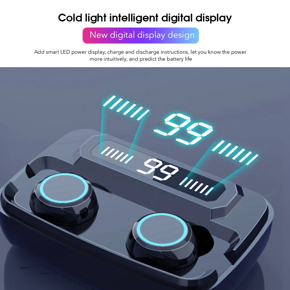 Беспроводные наушники с сенсорным управлением игровая стереогарнитура Bluetooth