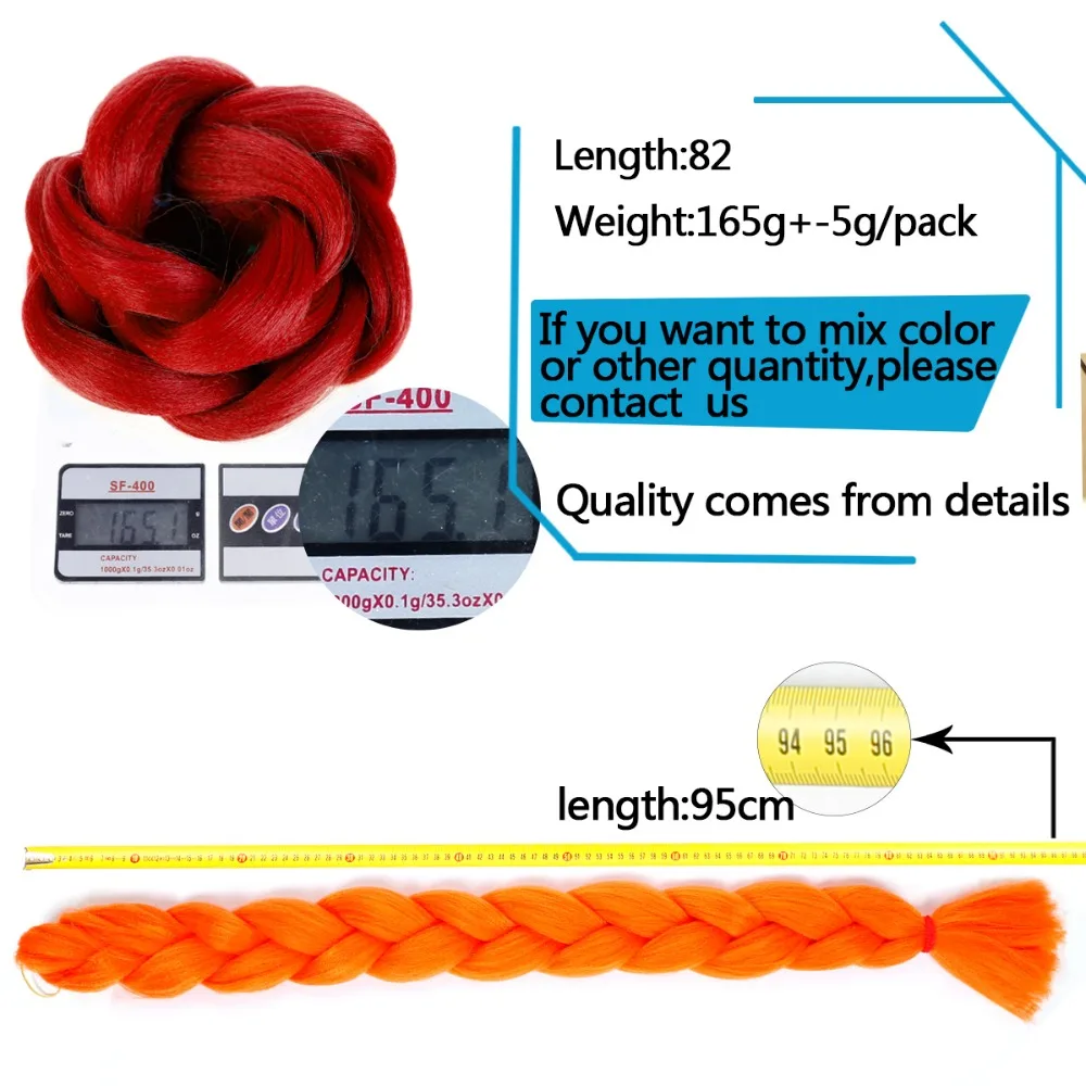 82 дюйма 16 5 дюймов искусственные косички синтетические для волос плетения Омбре