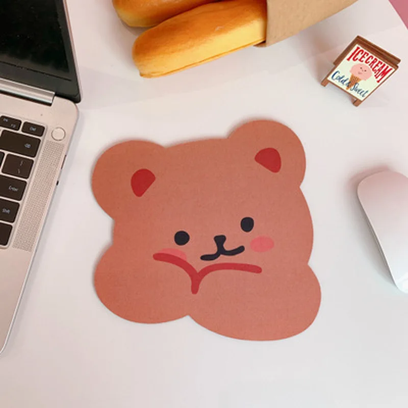 

Lovely kawaii Cute Bear Animal Mouse Pad Desk Big Mat Pads Waterproof Office Home Decoration Cup Mat Antislip Girls Boys Room