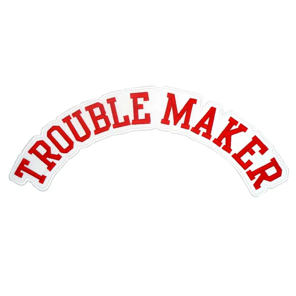 Вышитая этикетка для шитья байкерские нашивки в стиле панк | Дом и сад