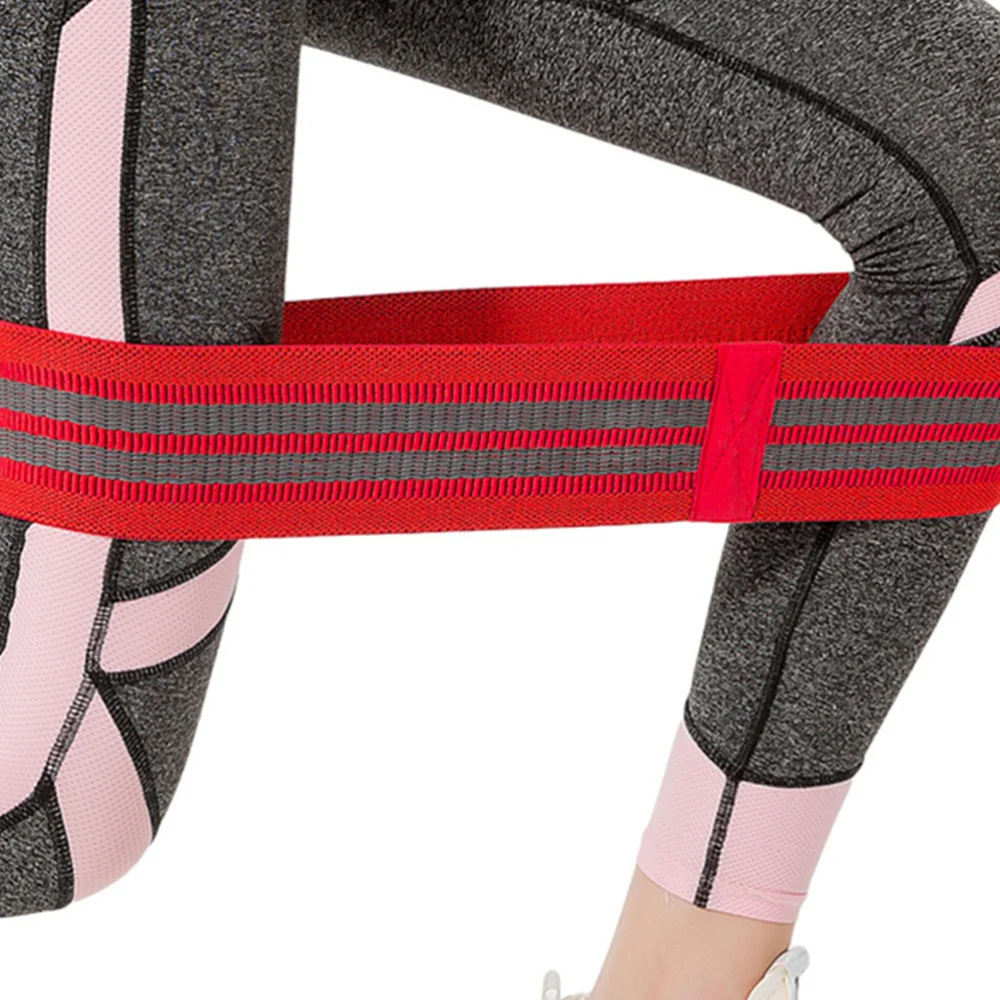 

Hip Elastic Band Anti Band Resistance Loop Exercise Strap for Stretching Size Red