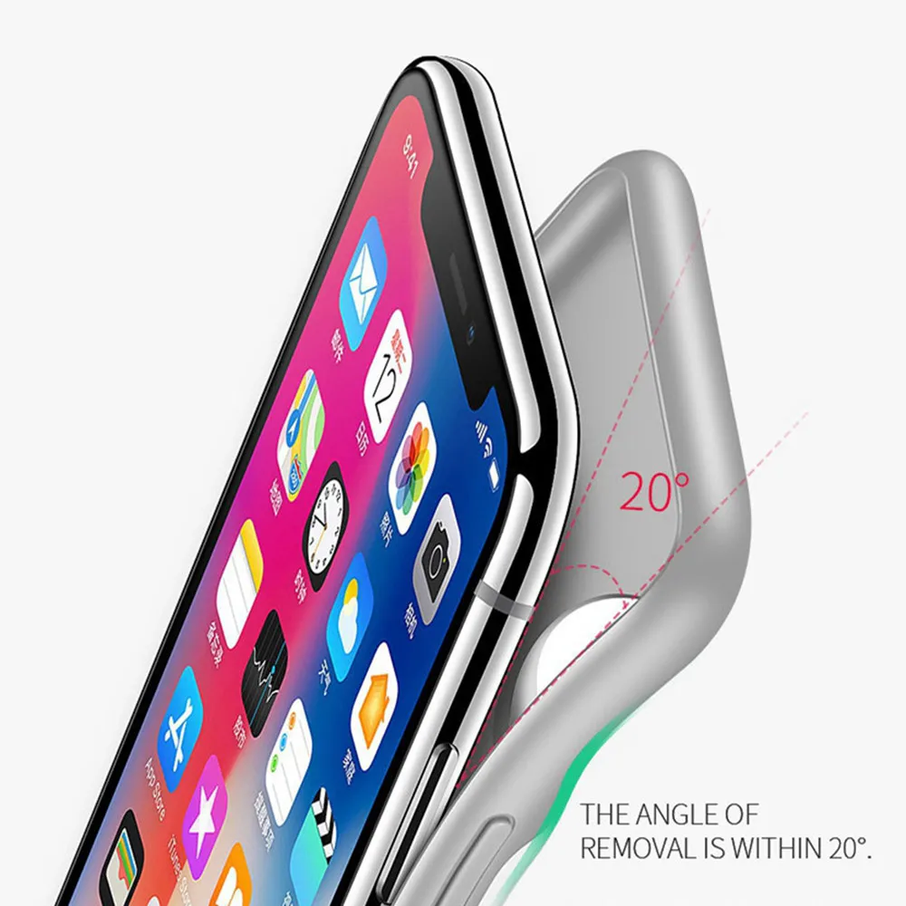 Чехол KQJYS для зарядки внешнего аккумулятора iPhone X Xs чехол портативное