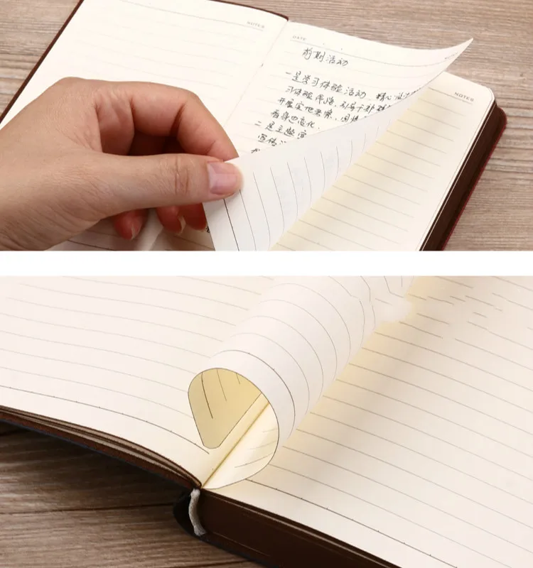 Портативный блокнот A6 в стиле ретро записная книжка креативный журнал