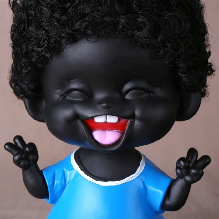 

Creative Desktop Piggy Bank Joys And Sorrows Black Piggy Bank Home Accessories Christmas Decorations Birthday Gifts