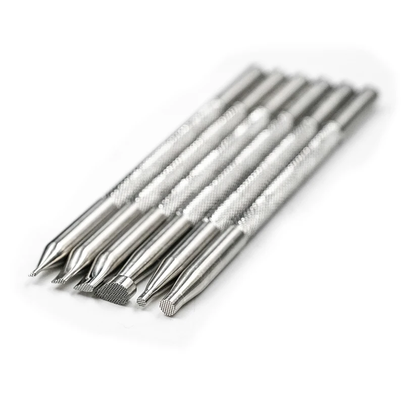 

DIY Handmade Leather Vegetable Tanned Stainless Steel Cowhide Printed Tools Wall Reticulation