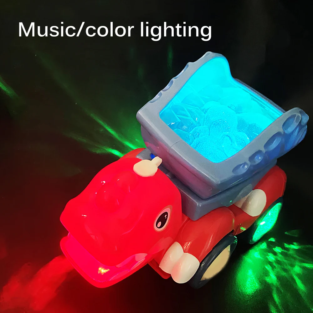 

Электрический спрей инженерного автомобиля игрушки динозавров музыкальный динозавр игрушечный автомобиль с звуки и огни для Детские нако...