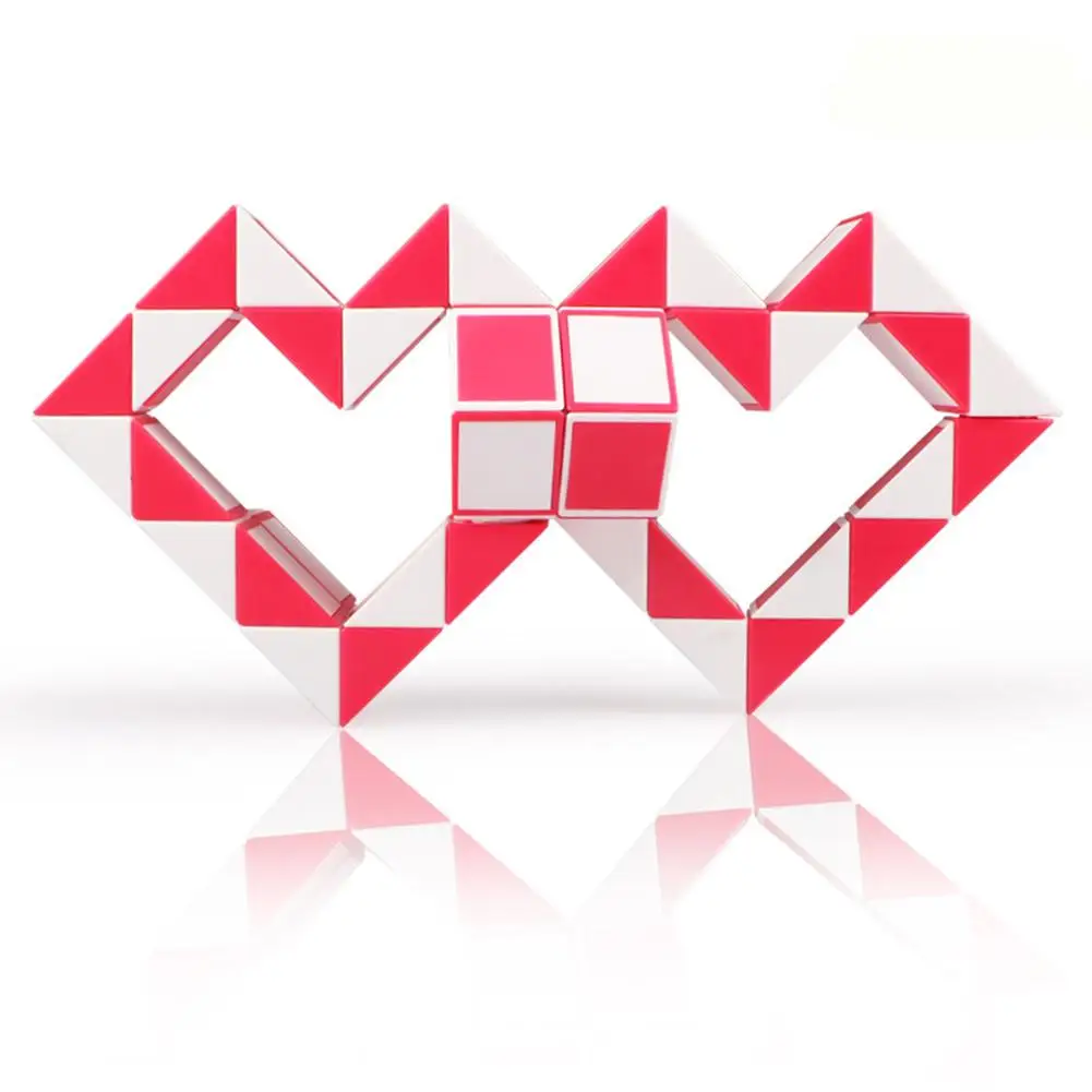 

Qiyi 72 Segments Magic Rule Snake Cube Variety DIY Elastic Changed Popular Twist Transformable Kid Puzzle Toy For Children