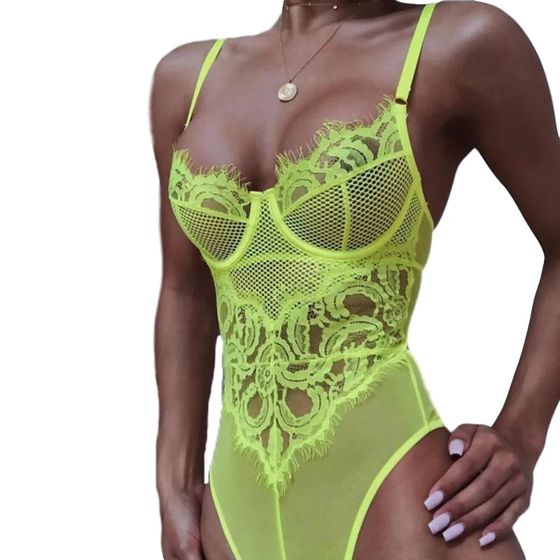 

Women Sexy Lingerie Underwear Sling Nightwear Lace Racy Temptation Bodysuit Ladies One-Piece Lingerie Sexy Underwear Set