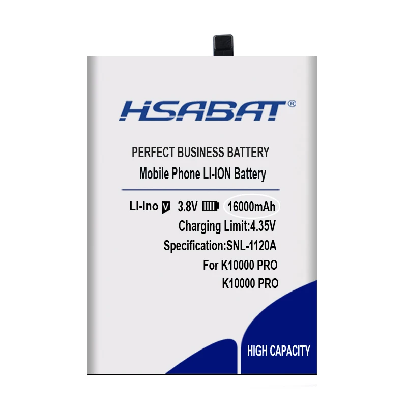 HSABAT Топ бренд 0 цикл новейший 16000mAh аккумулятор для Oukitel K10000 Pro в номер отслеживания