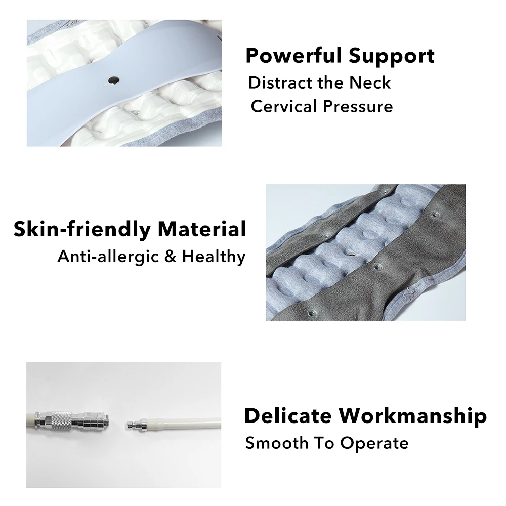 Электрический нагревательный шейный Тяговый прибор для шеи Регулируемый