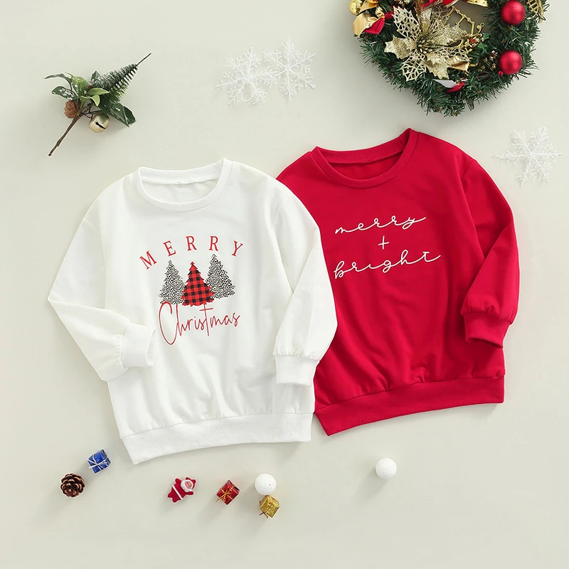 

Свитшот детский с длинным рукавом, круглым вырезом и надписью