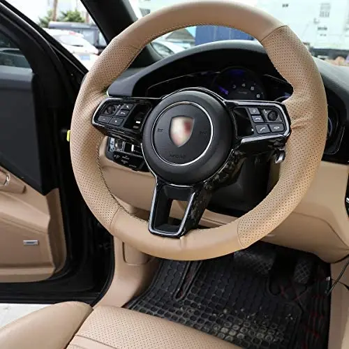 Купить Отделка салона автомобиля, отделочная полоса, узор ковки из углеродного волокна, автозапчасти для Porsche Panamela Cayenne MACAN 2012-2020