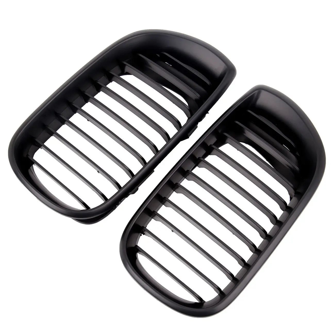 Samger матовая Черная решетка для радиатора с двойной рамой передний бампер BMW 3