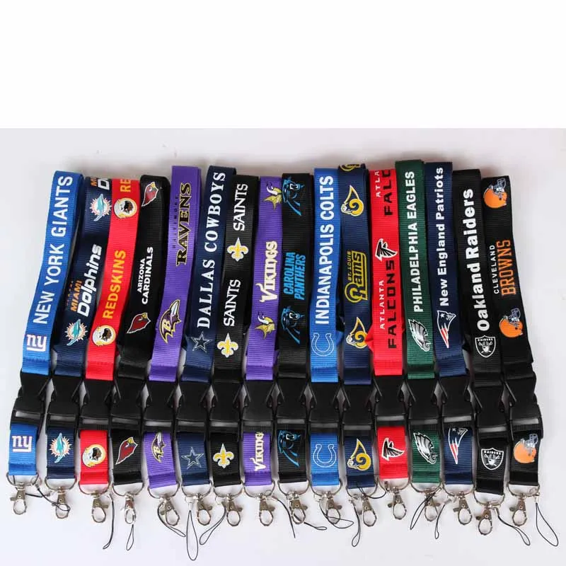 32 шт. футбольные ремешки на шею для удостоверения личности пропуска карты бейджа