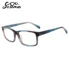 Мужская оправа для очков SASAMIA, винтажная оправа из оптического стекла для чтения, квадратное стекло для мужчин