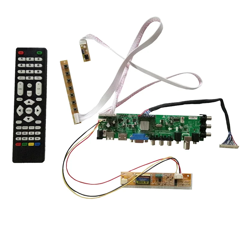 DVB-C DVB-T DVB-T2 ЖК-телевизор контроллер драйвер платы для LTN141XC-L01 LTN141XD-L01