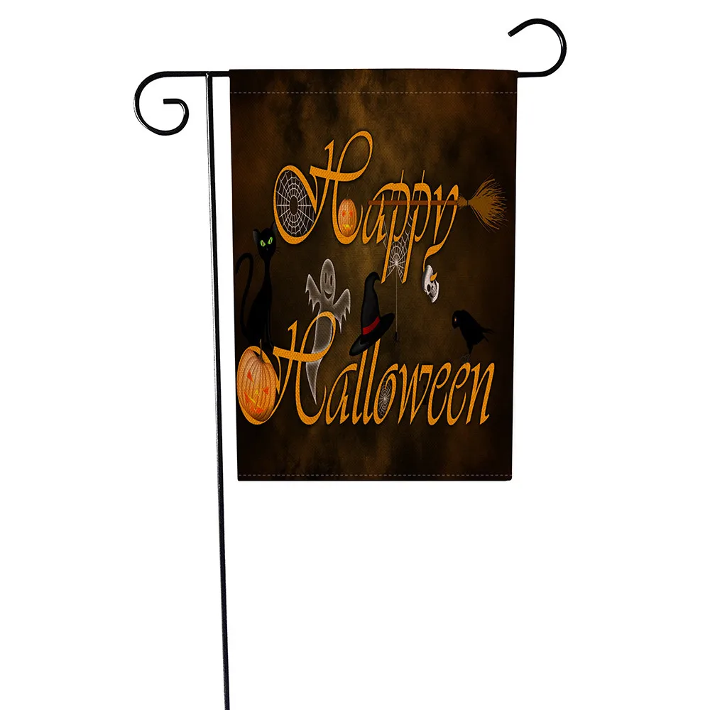 30*45 см Хэллоуин всепогодный Двор Сад украшения дома флаги Декор Горячая