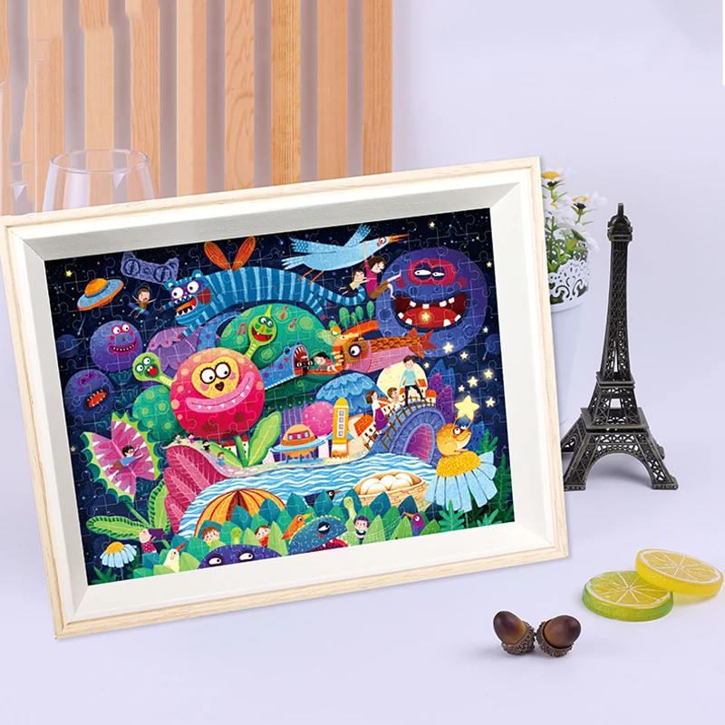 Полноразмерная Алмазная 5D картина с рамкой для творчества мультяшная анимация