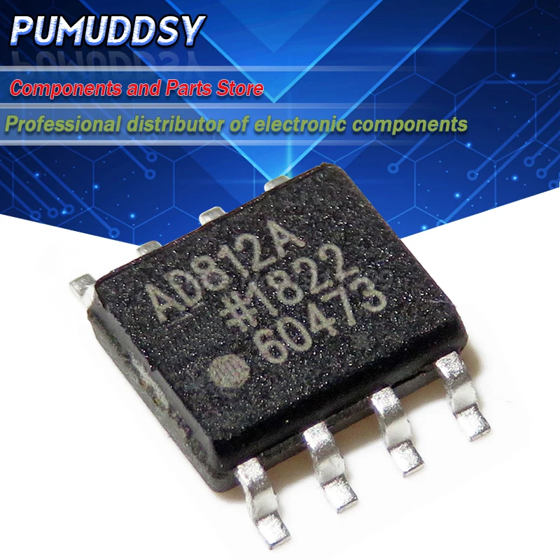 10 шт. AD812ARZ AD812 AD812AR SOP8 IC|Интегральные схемы| |