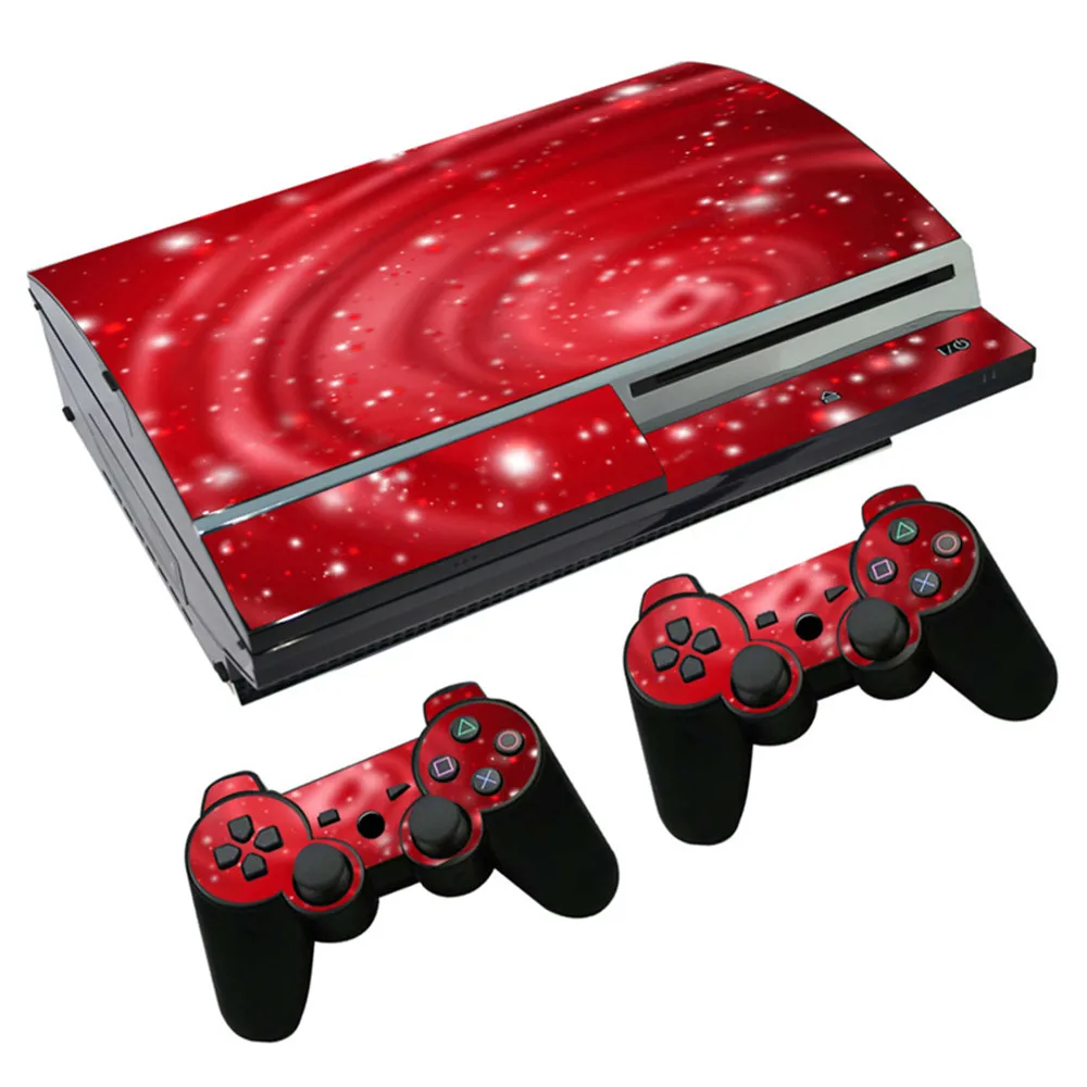 Наклейки для PS3 жирная консоль и двух контроллеров с низкой ценой отличным