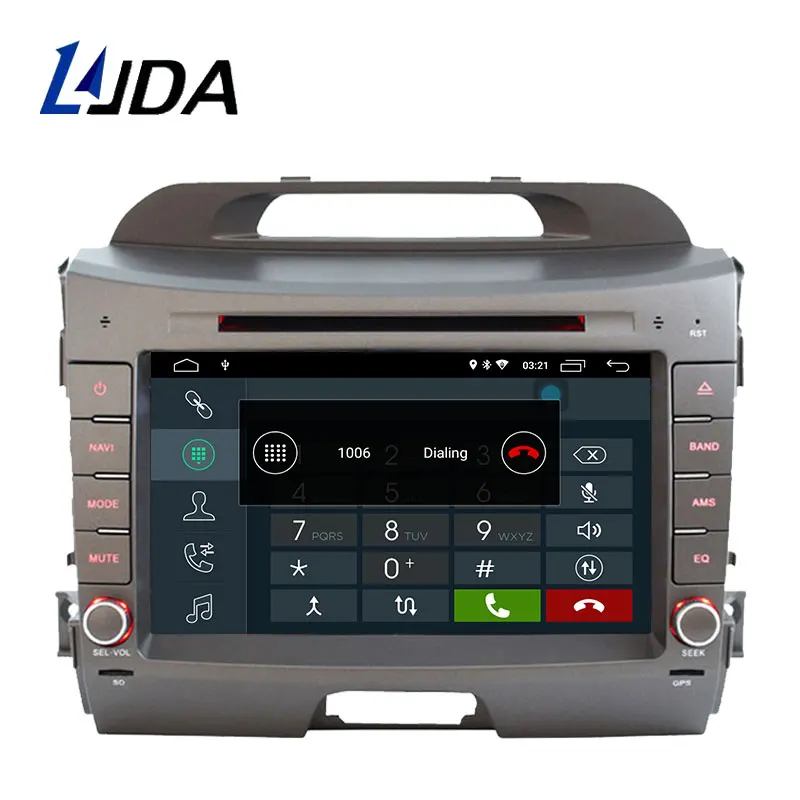 LJDA Android 10,0 dvd-плеер для автомобиля KIA Sportage 2010- 2 Din автомагнитола аудио wifi Canbus gps навигация стерео Мультимедиа