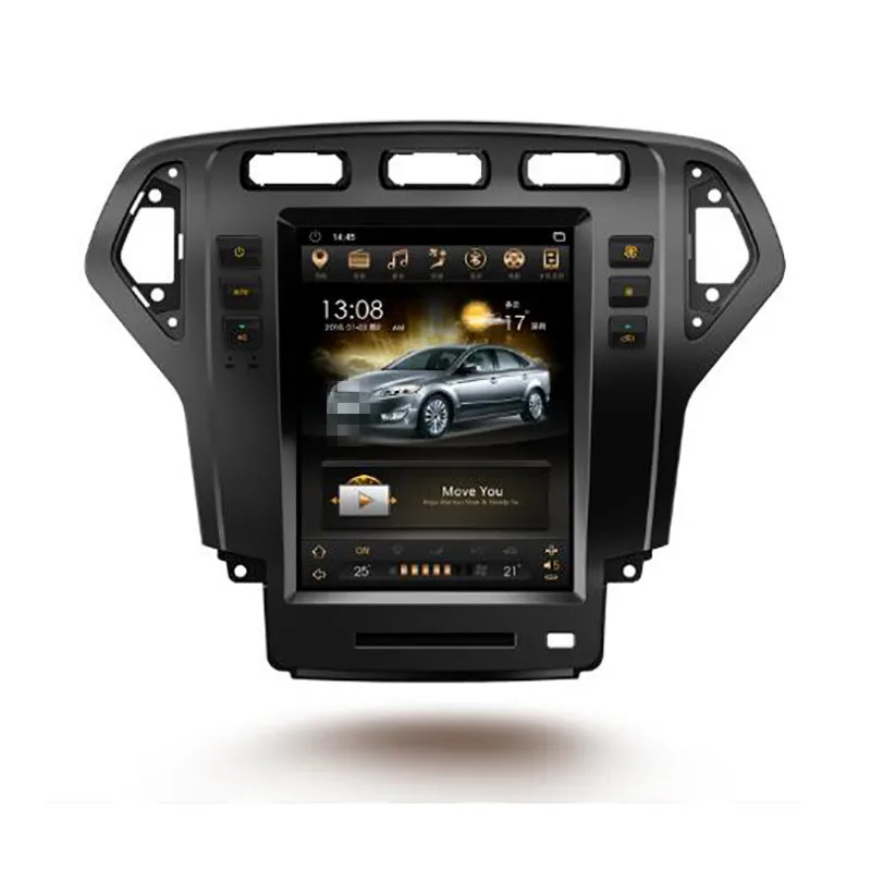Автомобильная Мультимедийная система CHOGATH экран 10 4 дюйма Android 7 1 2 + 32 ГБ GPS для Ford