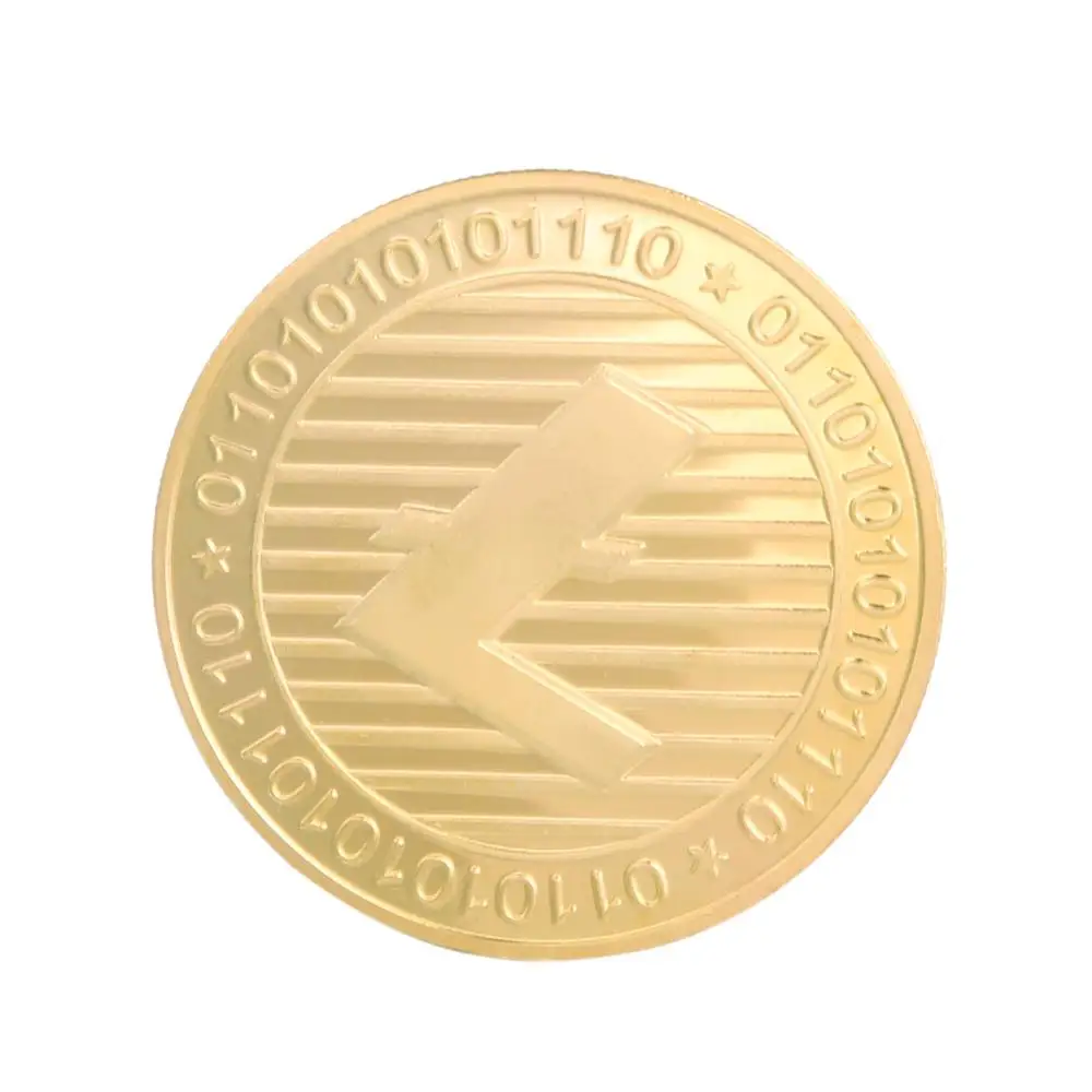 C Позолоченные физические биткоины Позолоченные Биткоин монета Коллекционная художественная коллекция подарок физический памятный Casascius Bit BTC - Цвет: C