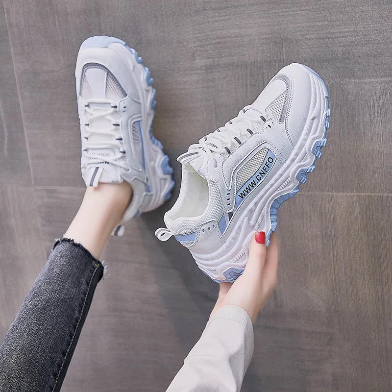 

New Sneakers Comfort Summer Breathable Rhinestones Solid Slip on Walking Shoes Sports Casual Vulcanized Shoes Zapatos De Mujer