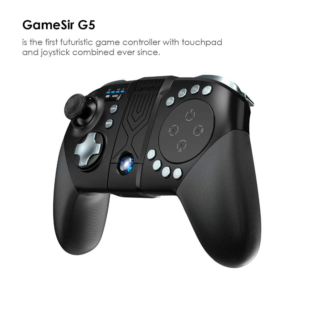 Беспроводной Bluetooth игровой контроллер GameSir G5 с трекпадом для Android мобильный