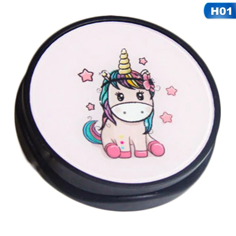 Подставка для телефона с мраморным рисунком единорога складной держатель всех