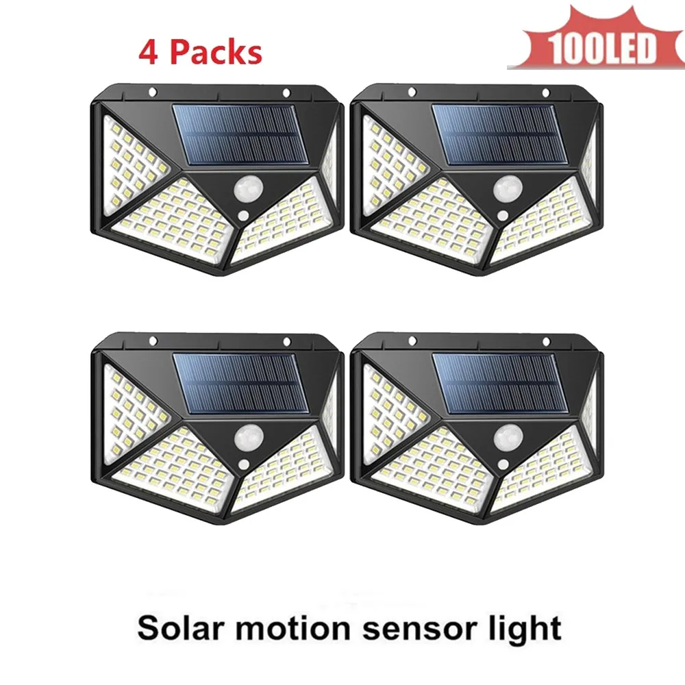Светодиодный светильник на солнечной батарее уличный PIR датчик движения