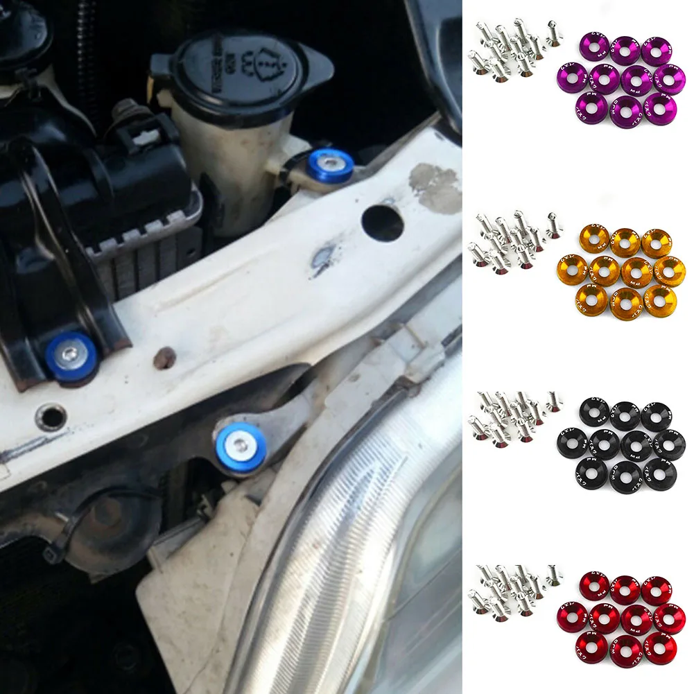 20 шт Мини шлицевой машины использовать алюминиевая шайба вогнутый двигатель из