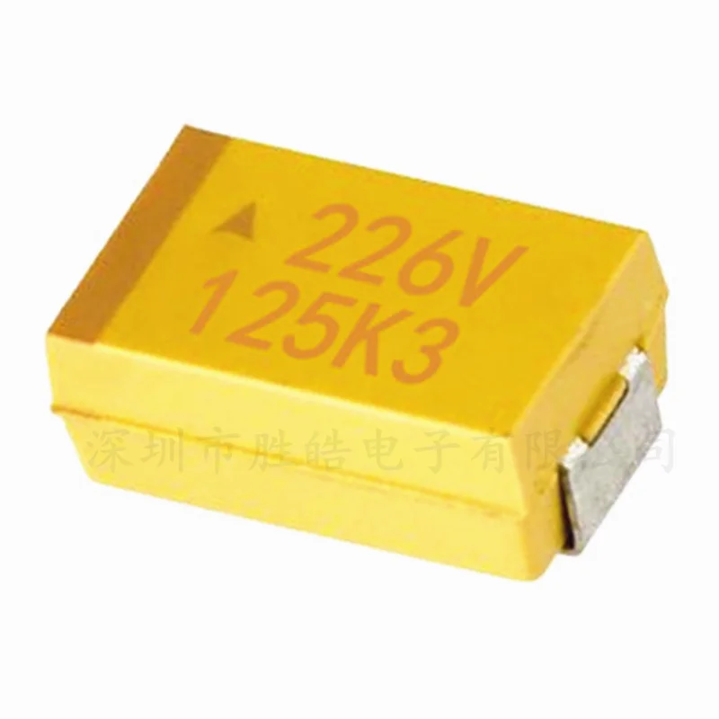 

10PCS 35v 22uf Tantalum Capacitor Type D 7343 Printing 226V Original Tantalum Capacitor SMD High Quality